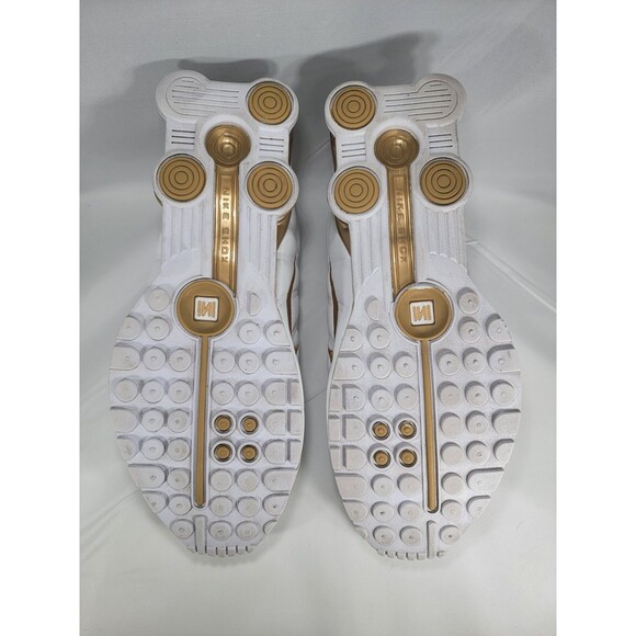 Nike Shox R4 Metallic Gold White (BV1111-100) Men\'s Size 11 US 2022 RARE